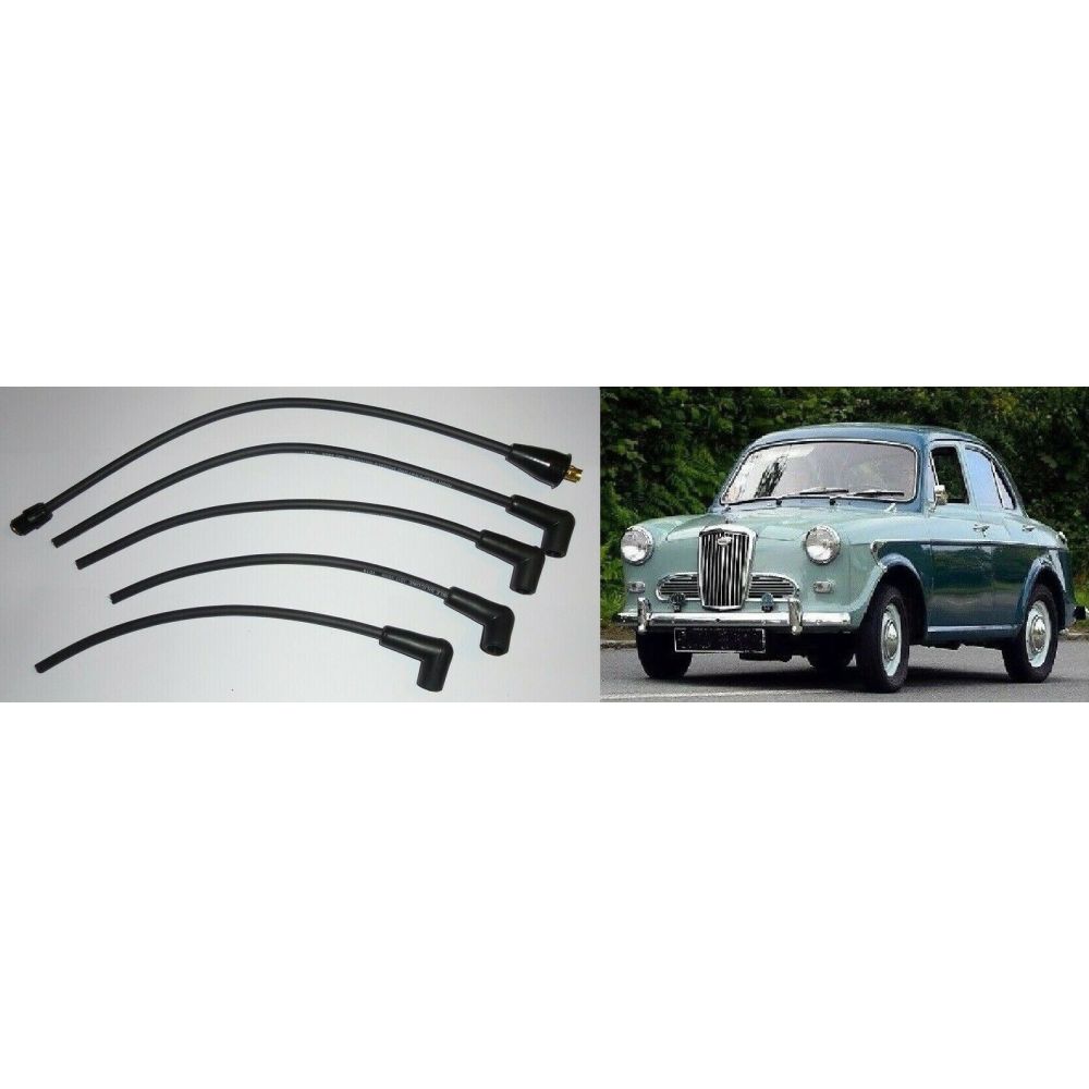 IGNITION HT LEADS SET (Riley 1.5 Saloon) (** SCREW IN LEADS **) (1958- 65)